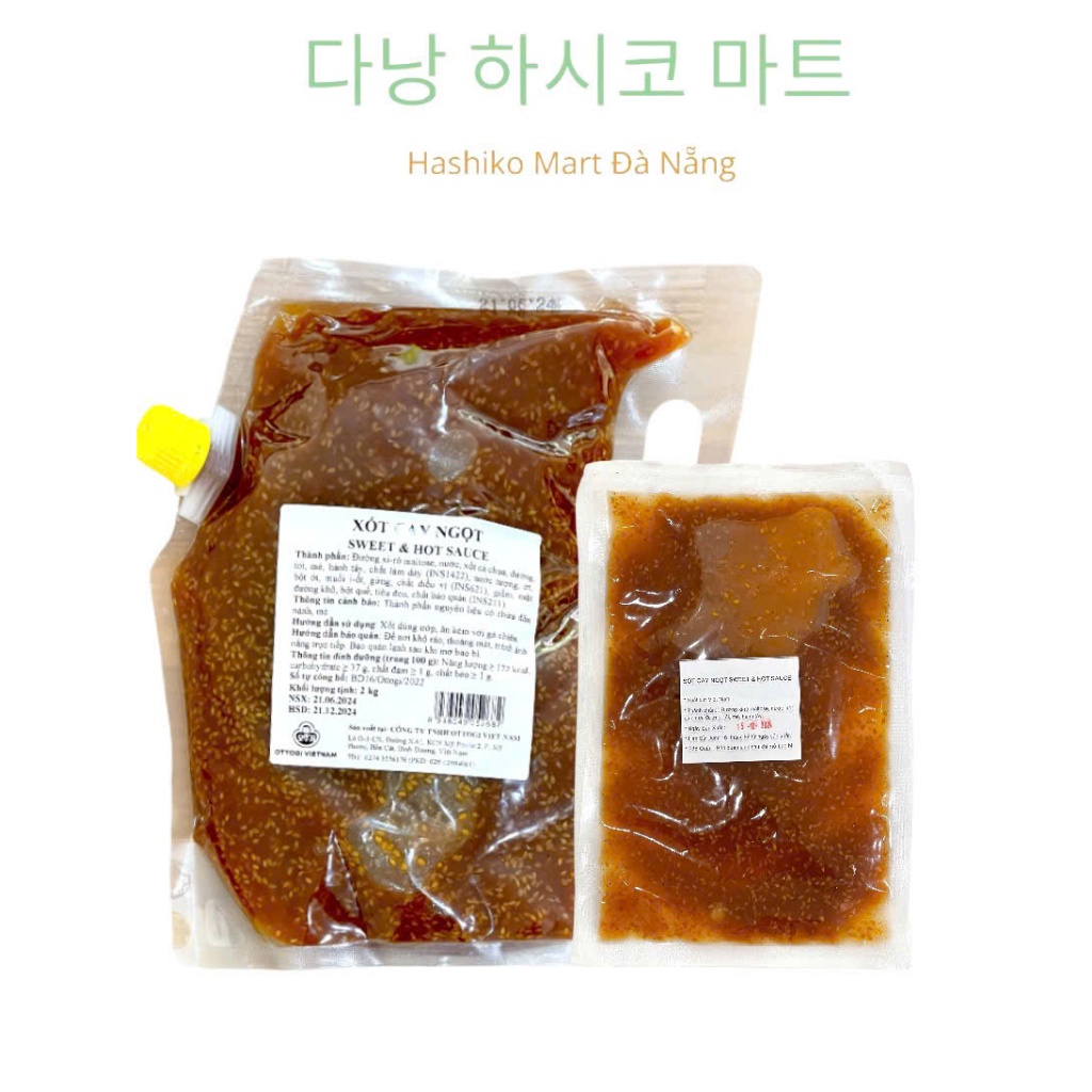 Sốt gà rán Ottogi vị cay ngọt gói 250g | Shopee Việt Nam