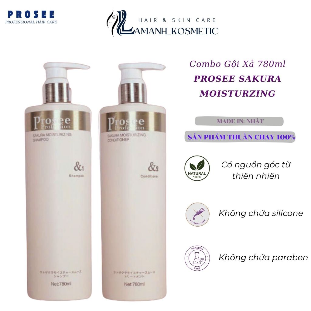 Gội Xả PROSEE PS7-PC7 Size 780ml | Shopee Việt Nam