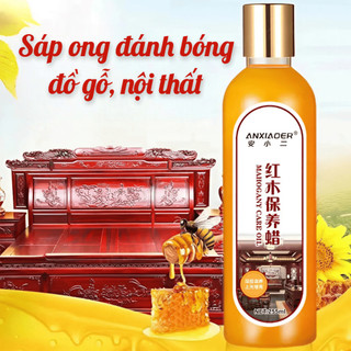 Sáp Ong Đánh Bóng Đồ Gỗ ANXIAOER 255ml | Dưỡng Gỗ Nội Thất Bảo Dưỡng Đồ Gỗ Phục Hồi Độ Bóng Tự Nhiên