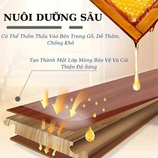 Sáp Ong Đánh Bóng Đồ Gỗ ANXIAOER 255ml | Dưỡng Gỗ Nội Thất Bảo Dưỡng Đồ Gỗ Phục Hồi Độ Bóng Tự Nhiên