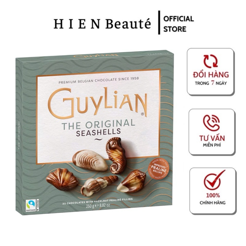 Chocolate Guylian The Original Seashells 250g | Shopee Việt Nam