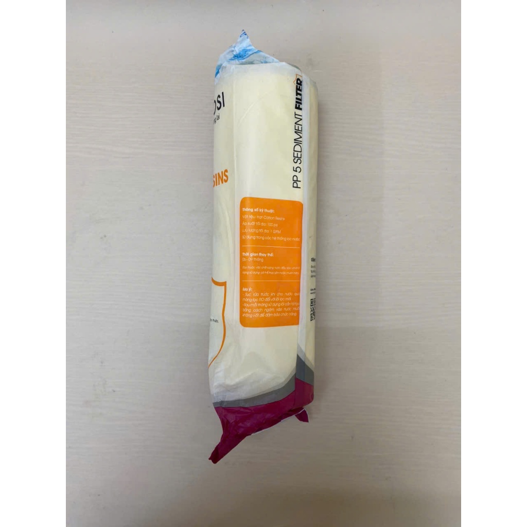 Lõi Số 2 Cation Ion Exchange Mutosi Làm Mềm Nước Cứng Hấp Thụ Canxi Dùng Cho Máy Lọc Nước RO