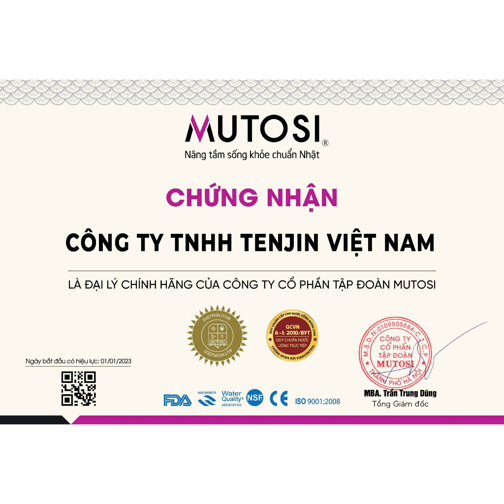 Lõi Số 2 Cation Ion Exchange Mutosi Làm Mềm Nước Cứng Hấp Thụ Canxi Dùng Cho Máy Lọc Nước RO