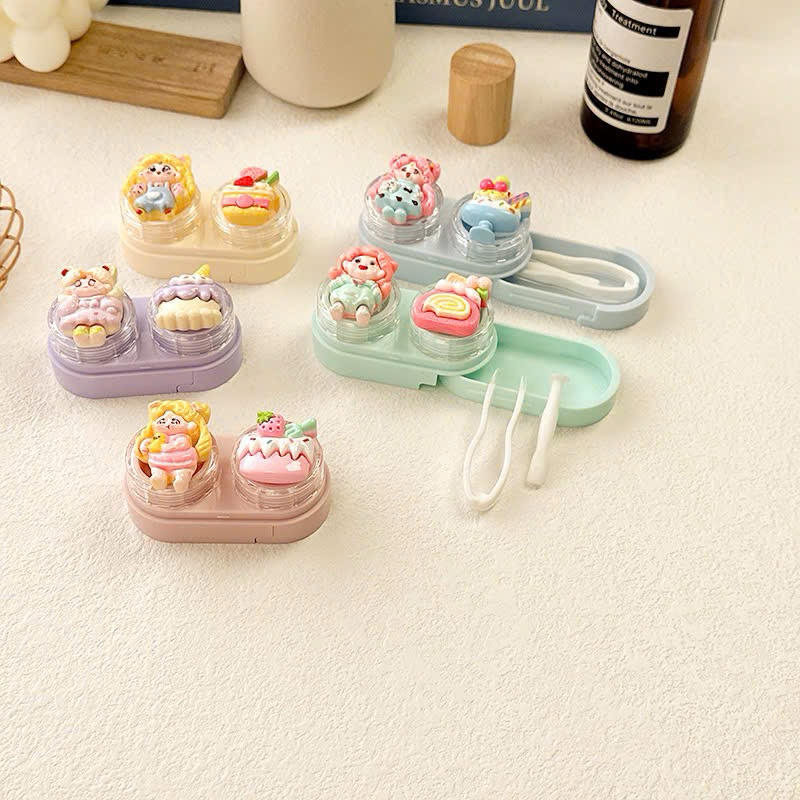 Khay Charm đựng lens Cô Bé Bán Kem Muneyes