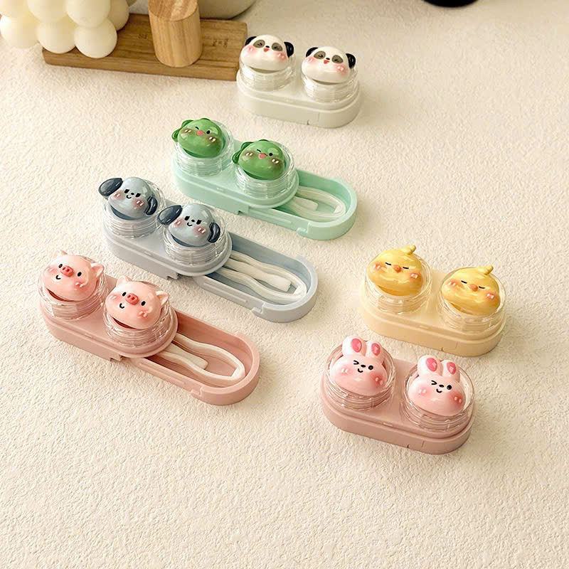 KHAY CHARM ĐỰNG LENS Thú mặt Nọng Muneyes