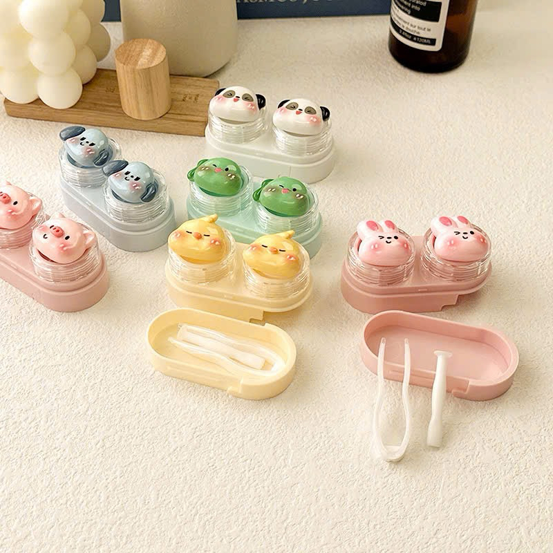 KHAY CHARM ĐỰNG LENS Thú mặt Nọng Muneyes