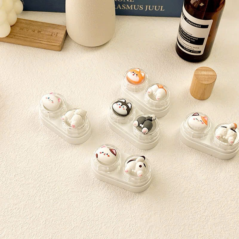 KHAY CHARM ĐỰNG lens Mèo shiba kute Muneyes