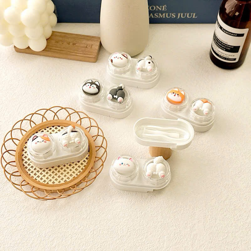 KHAY CHARM ĐỰNG lens Mèo shiba kute Muneyes