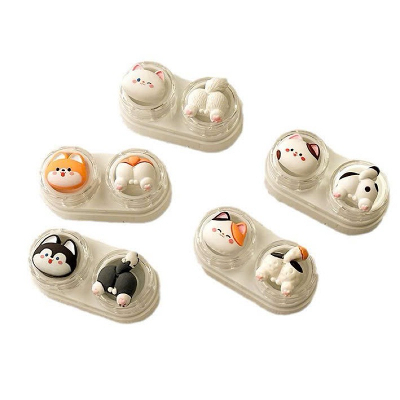 KHAY CHARM ĐỰNG lens Mèo shiba kute Muneyes