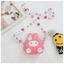 Túi Đeo Chéo Bé Gái Hình Thỏ,Túi Đi Chơi Trẻ Em,Túi Silicon Mini Trẻ Em Đựng Bao Lì Xì Chơi Tết-TB02