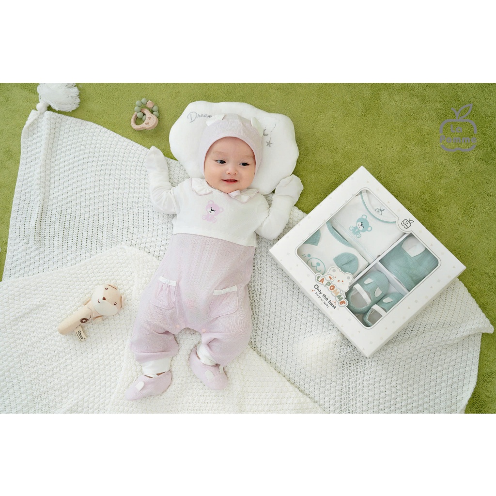 Ảnh Set quà tặng sơ sinh Wonder Box - Bộ body liền 4