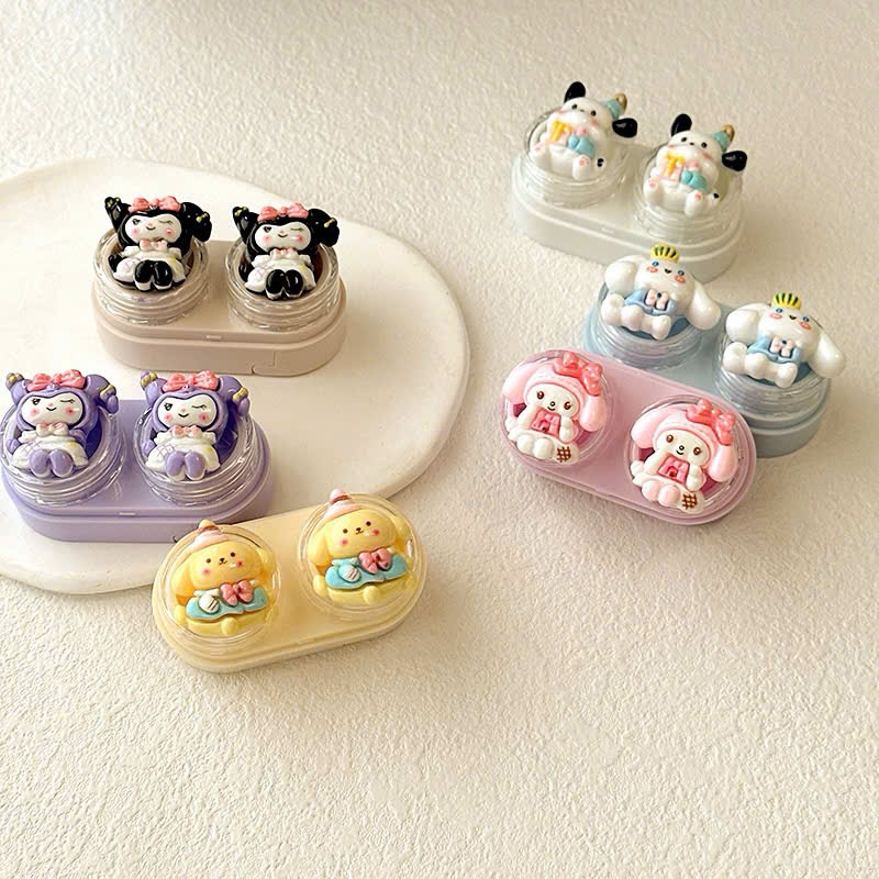 KHAY CHARM ĐỰNG LENS kuromi Melody Muneyes