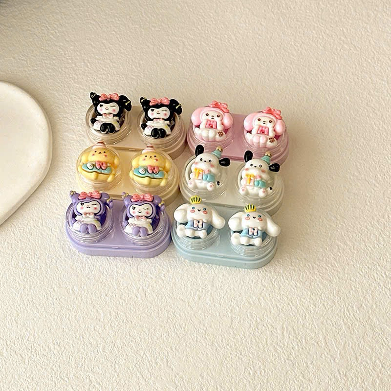 KHAY CHARM ĐỰNG LENS kuromi Melody Muneyes