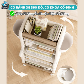 [Mới 2026] Kệ Giá Sách Đa Năng Cao Cấp Cho Bé, Kệ Đựng Đồ 6 Tầng Dày Dặn Chắc Chắn, Tiết Kiệm Không Gian