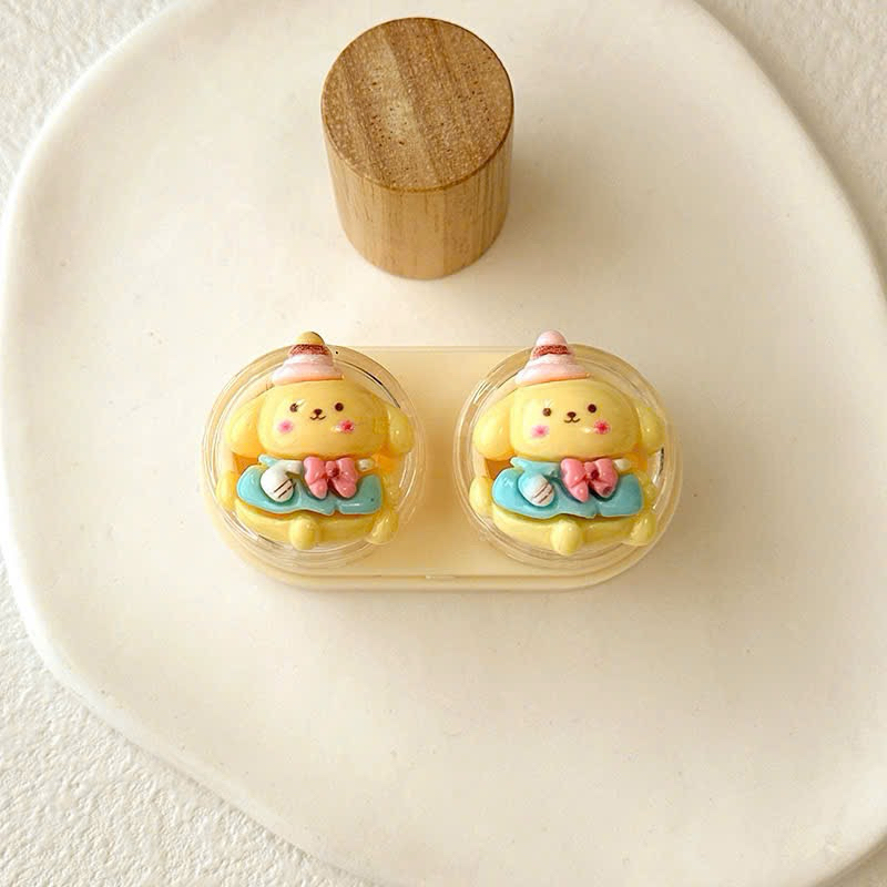 KHAY CHARM ĐỰNG LENS kuromi Melody Muneyes