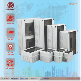 Vỏ Tủ điện HT 5WAY, HT 8WAY, HT 12WAY, HT 18WAY, HT 24WAY | PTV GROUP | Bảo Hành 6 Tháng