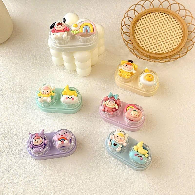 KHAY CHARM ĐỰNG LENS nhóc kute đám mây Muneyes