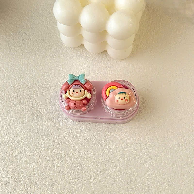 KHAY CHARM ĐỰNG LENS nhóc kute đám mây Muneyes