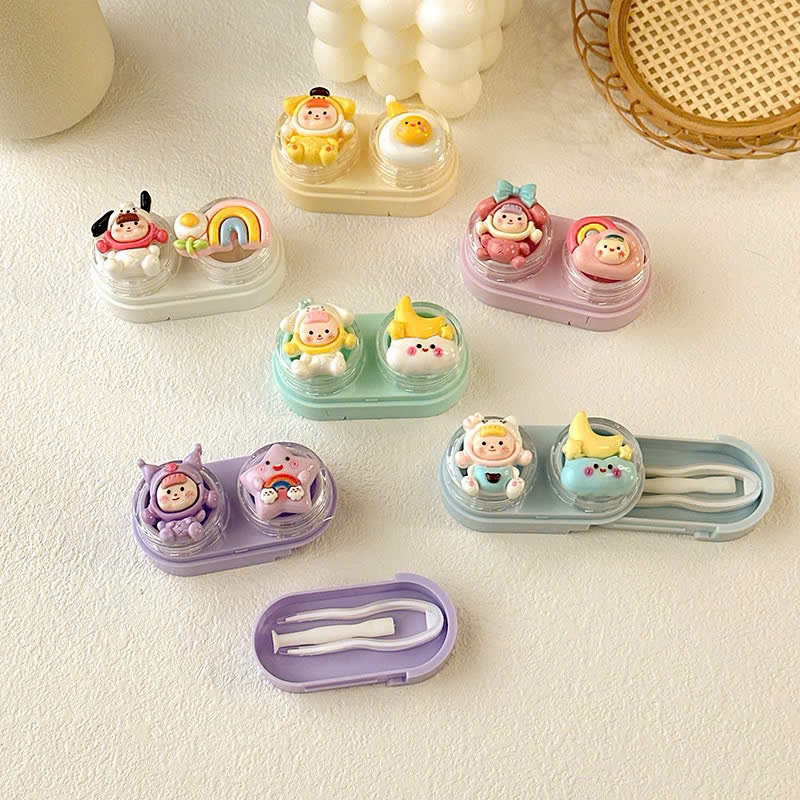 KHAY CHARM ĐỰNG LENS nhóc kute đám mây Muneyes
