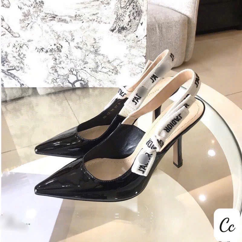 Giầy cao gót da bóng 4cm-9cm