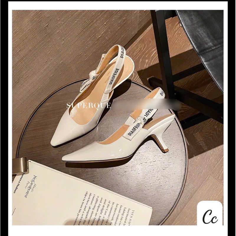 Giầy cao gót da bóng 4cm-9cm