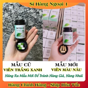 Viên uống diệt ký sinh trùng Detoxic của Nga lọ 20 viên