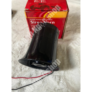 Còi xi nhanm, còi hú vỏ đỏ điện 12v và 24v