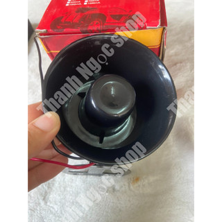 Còi xi nhanm, còi hú vỏ đỏ điện 12v và 24v