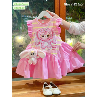 (XẢ LẺ SIZE) Bộ sưu tập váy Babythree phiên bản Big Baby three siêu đáng yêu cho bé gái đón Tết