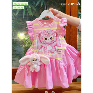 (XẢ LẺ SIZE) Bộ sưu tập váy Babythree phiên bản Big Baby three siêu đáng yêu cho bé gái đón Tết