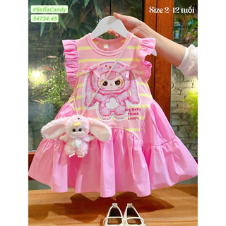 (XẢ LẺ SIZE) Bộ sưu tập váy Babythree phiên bản Big Baby three siêu đáng yêu cho bé gái đón Tết