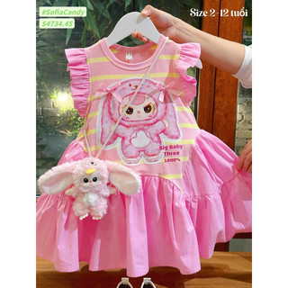 (XẢ LẺ SIZE) Bộ sưu tập váy Babythree phiên bản Big Baby three siêu đáng yêu cho bé gái đón Tết
