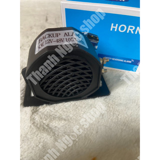 Còi lùi đen chung điện từ 12v đến 48v