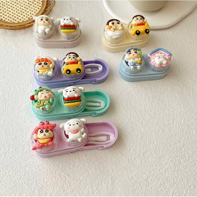 KHAY CHARM ĐỰNG LENS Cushin Cậu bé bút chì Muneyes