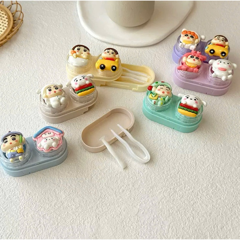 KHAY CHARM ĐỰNG LENS Cushin Cậu bé bút chì Muneyes