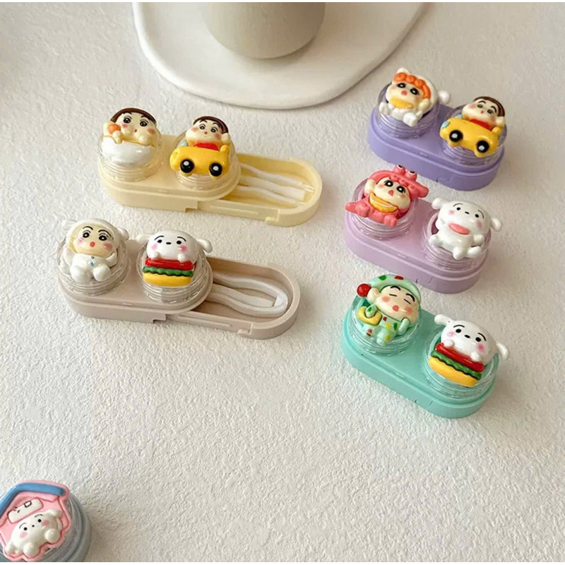 KHAY CHARM ĐỰNG LENS Cushin Cậu bé bút chì Muneyes