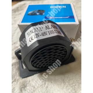 Còi lùi đen chung điện từ 12v đến 48v