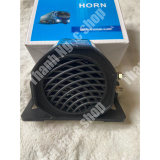 Còi lùi đen chung điện từ 12v đến 48v