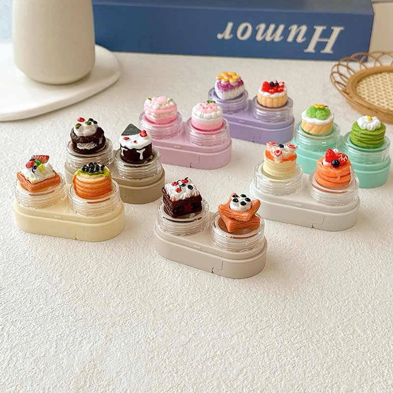 KHAY CHARM ĐỰNG LENS Bánh kem trái cây Muneyes