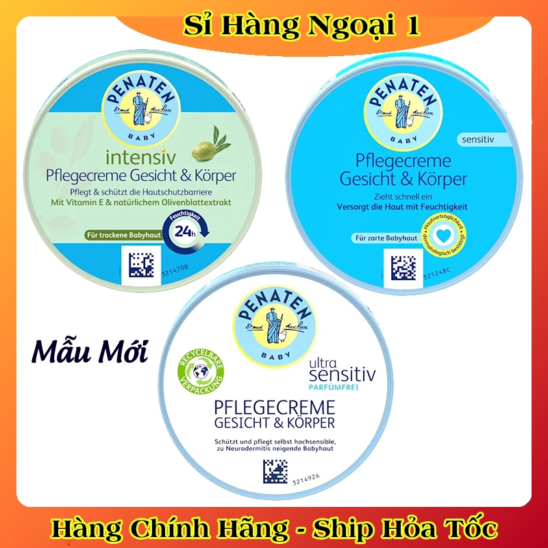 Kem dưỡng da Penaten Ultra Sensitiv cho bé da nhạy cảm của Đức