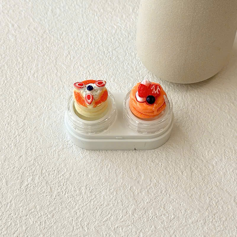 KHAY CHARM ĐỰNG LENS Bánh kem trái cây Muneyes