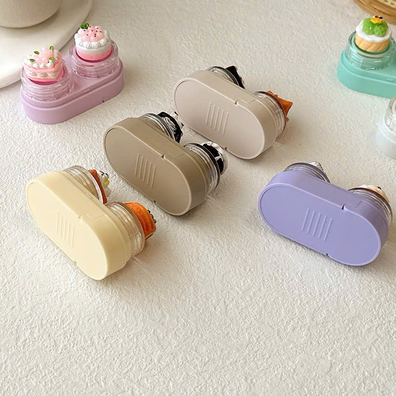 KHAY CHARM ĐỰNG LENS Bánh kem trái cây Muneyes