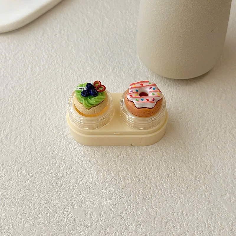KHAY CHARM ĐỰNG LENS Bánh Donut trái cây Muneyes