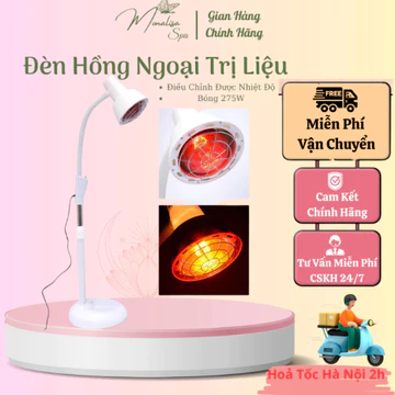 Đèn Hồng Ngoại Giảm Béo,Đèn Hồng Ngoại Chân Cao 275W Có Điều Chỉnh Được Cường Độ Ánh Sáng