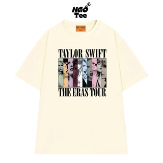 Áo Thun Taylor Swift The Eras Tour NGỐ TEE Chất Vải Cotton 75 Thoáng Mát Form Unisex Rộng Rải