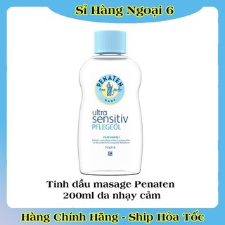[DATE MỚI] Dầu Massage dưỡng ẩm Penaten 200ml cho bé từ sơ sinh của Đức