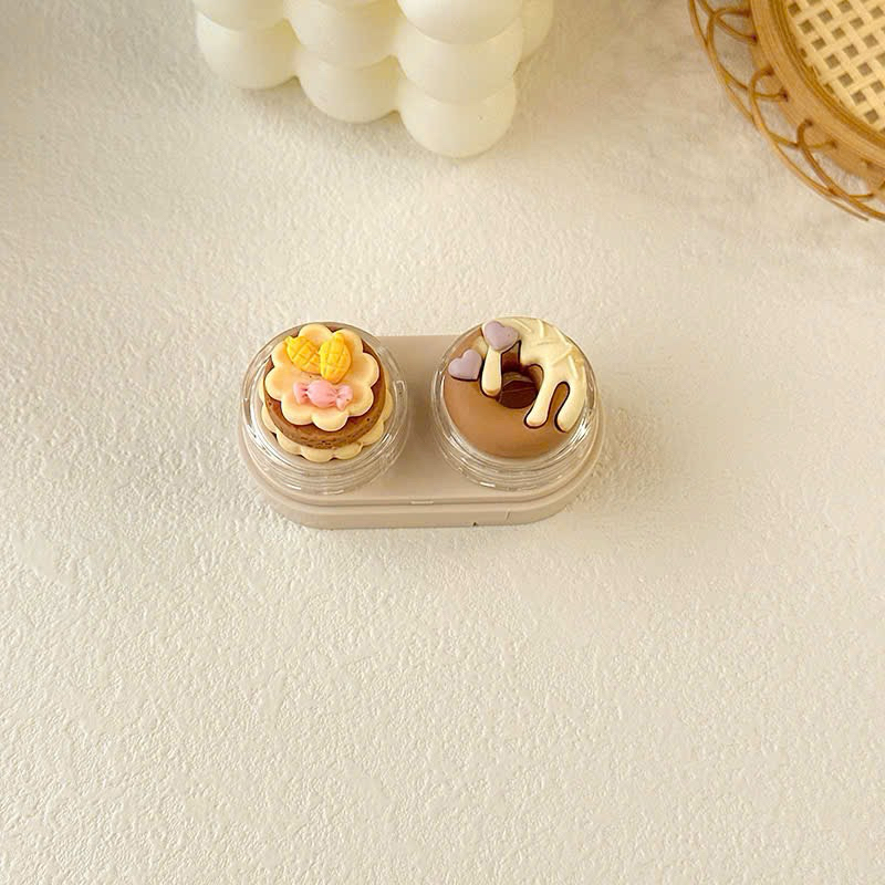 KHAY CHARM ĐỰNG LENS bánh Donut Muneyes