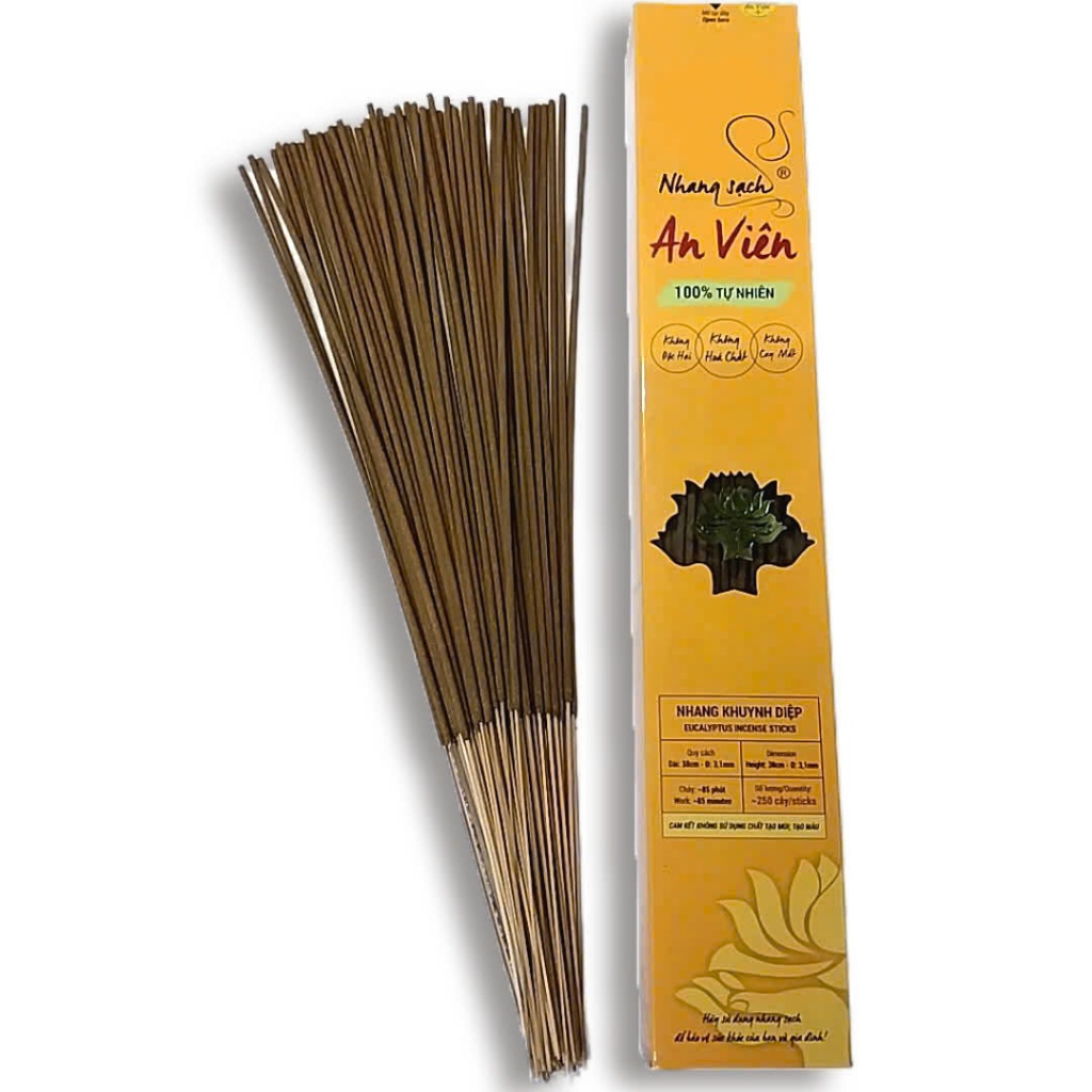 Nhang khuynh diệp An Viên 4 tấc (hộp 250 cây) - K4H250