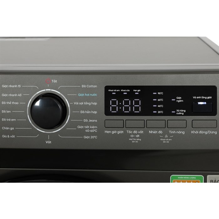 Máy giặt Casper Inverter 9 kg WF-9VG1