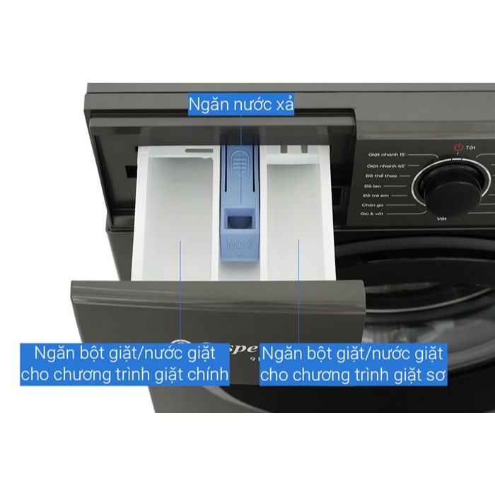 Máy giặt Casper Inverter 9 kg WF-9VG1